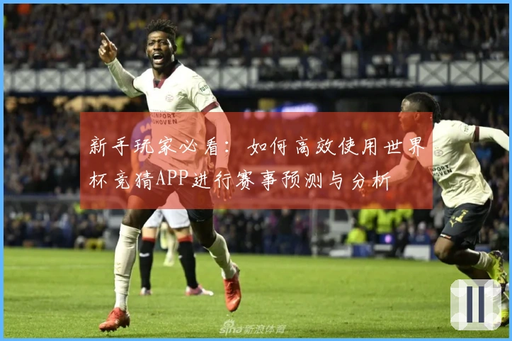 新手玩家必看：如何高效使用世界杯竞猜APP进行赛事预测与分析